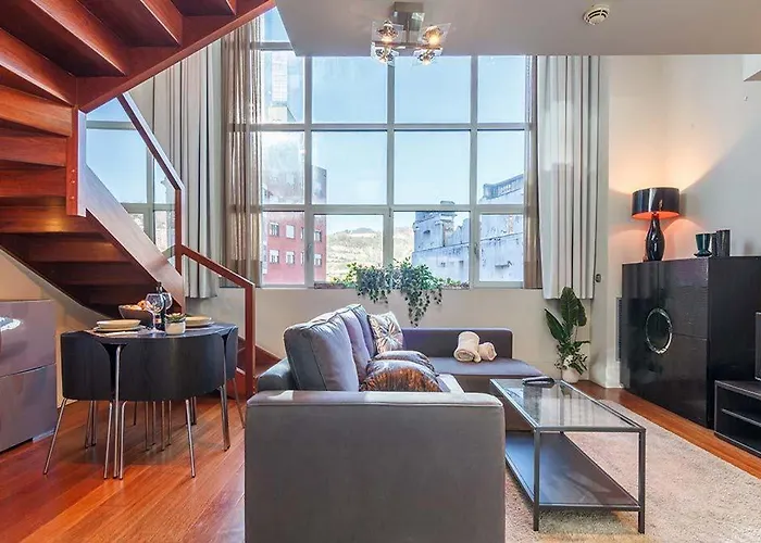 Lägenhet Vivienda Turistica Duplex Isozaki-guggenheim *