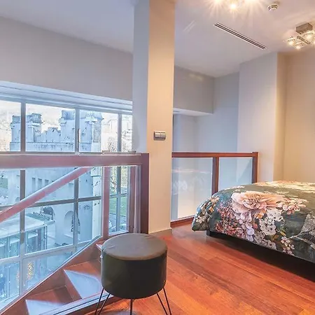 Lägenhet Vivienda Turistica Duplex Isozaki-guggenheim Bilbao